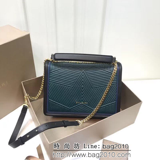 BVLGARI寶格麗 2018專櫃新型蛇頭包 蛇形繡線限定款 Bvlgari Serpenti Forever系列 286632 FYD1180